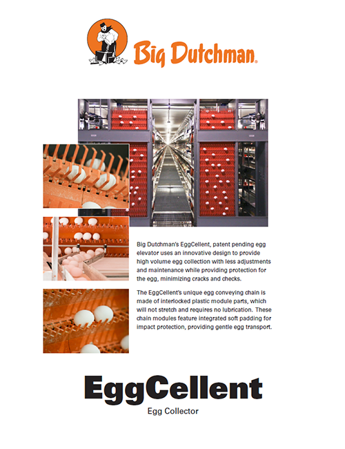 EggCellent Egg Elevator Egg Collection System Big Dutchman